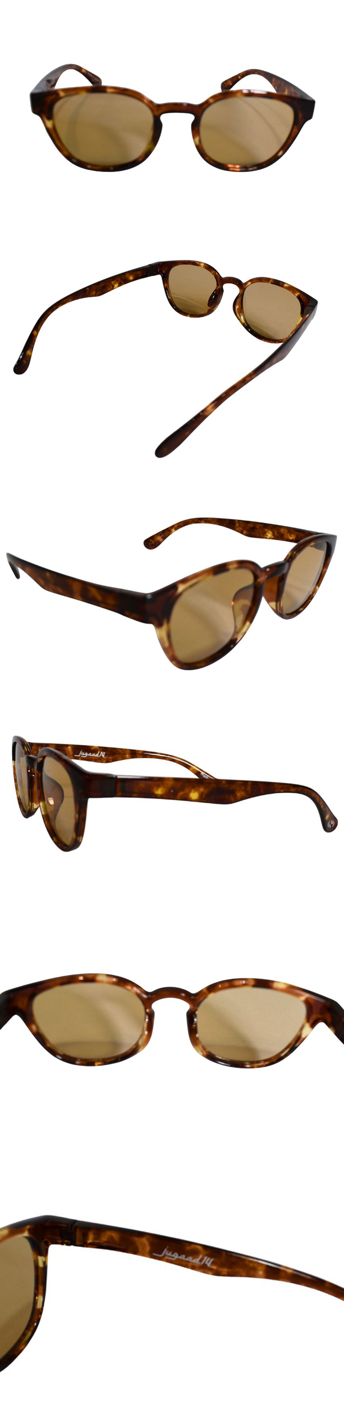 jugaad14 COVE CLEAR(tortoise brown)