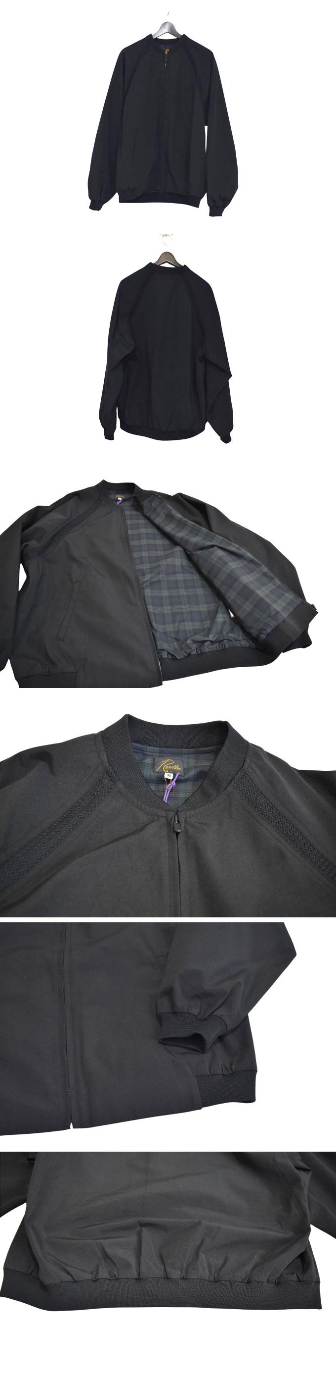 Needles KNIT INSERT SPORTS JACKET - PE/C TYPEWRITER