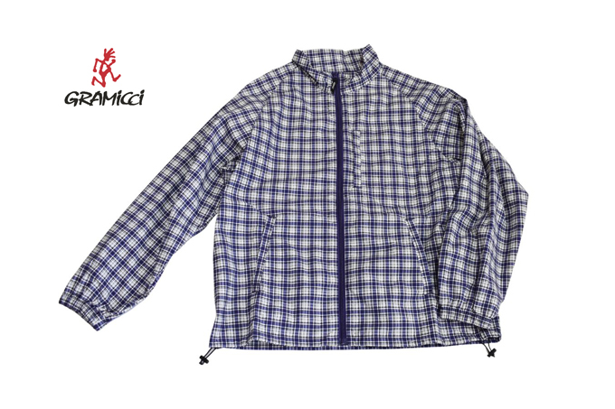 Gramicci CHECKERED SHELL JACKET