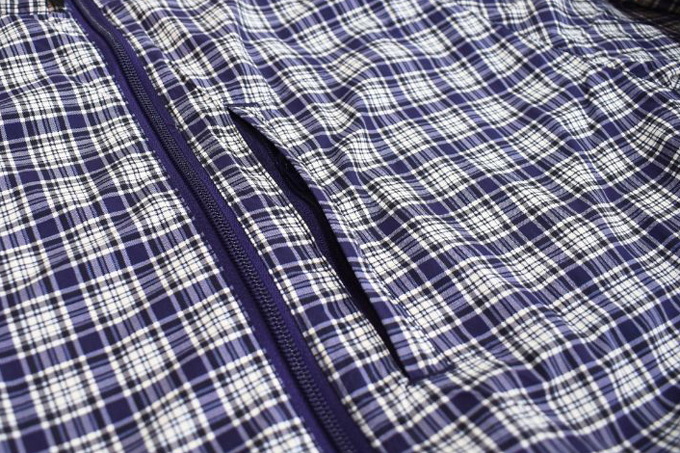 Gramicci CHECKERED SHELL JACKET