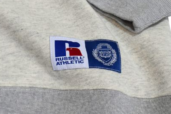 RUSSELL ATHLETIC HIGH COTTON LOOP BACK TERRY SWEAT CN