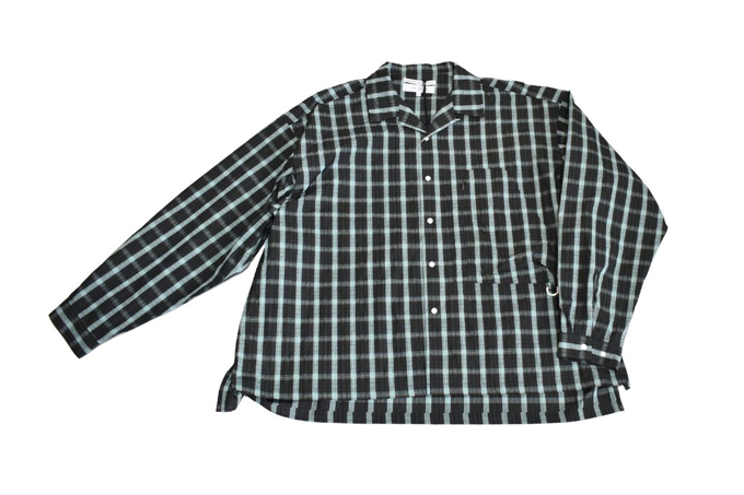 F/CE RECYCLE OPEN COLLAR SHIRT