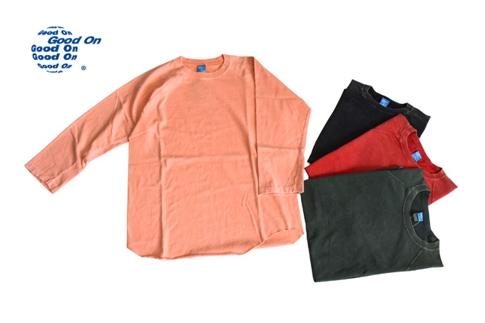 GOOD ON BASEBALL TEE VINTAGE DYE