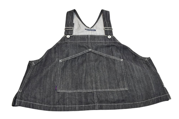 TIGRE BROCANTE 11オンスブラックデニムワークマンビブベスト