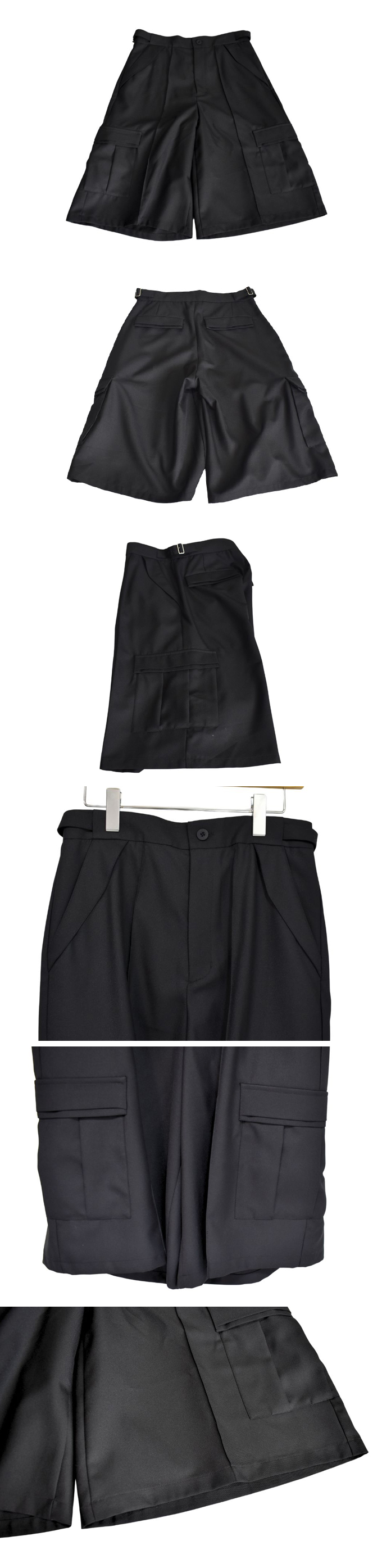F/CE TWISTPOLYESTER WIDE SHORTS