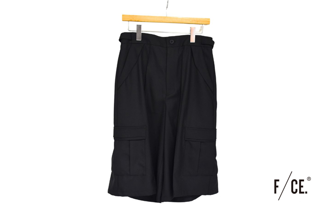 F/CE TWISTPOLYESTER WIDE SHORTS