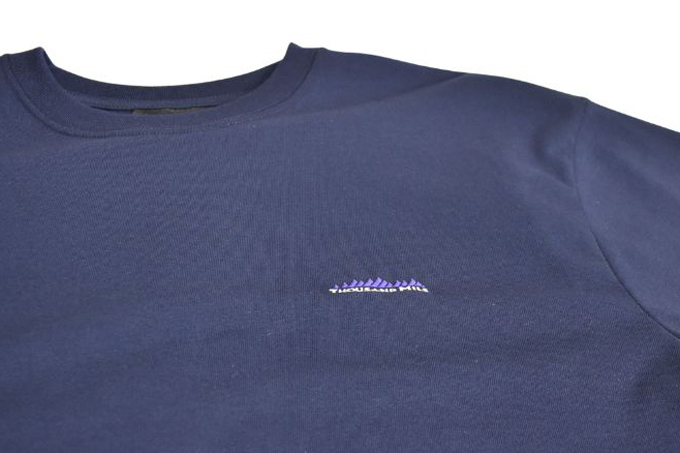THOUSAND MILE SHORT SLEEVE PRINT T-SHIRT VERTICAL LOGO T/C JERSEY