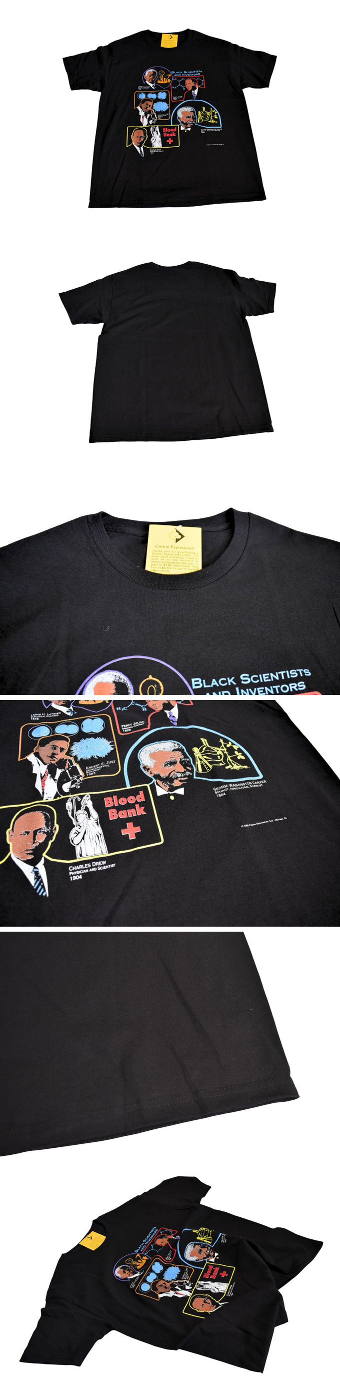 COTTON EXPRESSIONS VARIOUS PRINTS ‐ BLACK SCIENTISTS