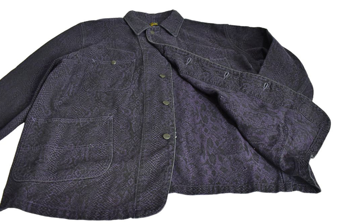 Needles COVERALL - 10OZ PYTHON JACQUARD