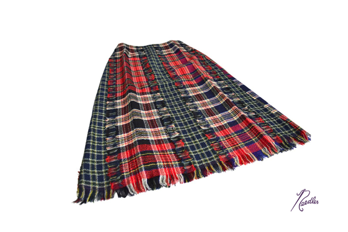 Needles C.C. SKIRT - WOOL TARTAN PLAID