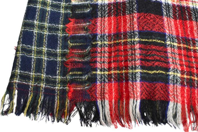 Needles C.C. SKIRT - WOOL TARTAN PLAID