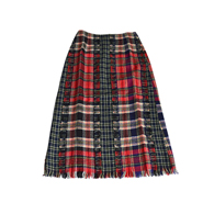 Needles C.C. SKIRT - WOOL TARTAN PLAID