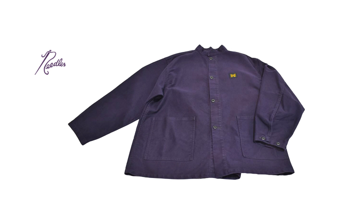Needles STAND COLLAR COVERALL - MOLESKIN