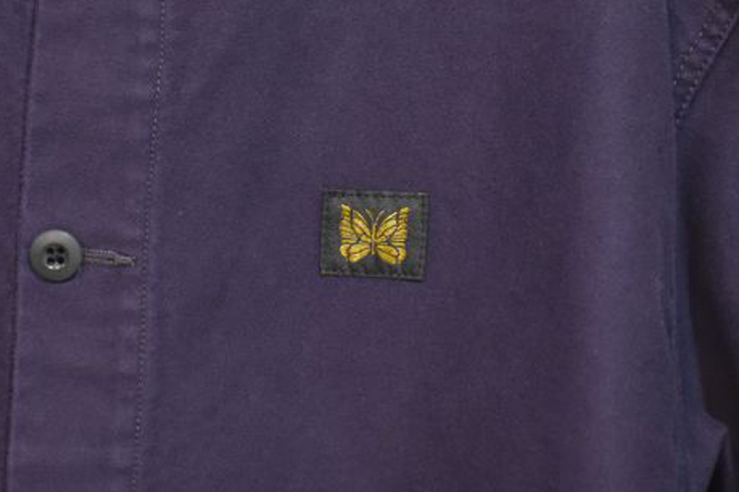Needles STAND COLLAR COVERALL - MOLESKIN