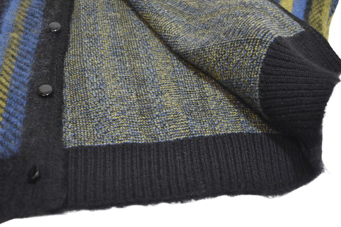 Needles MOHAIR CARDIGAN - STRIPE