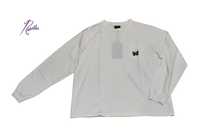 Needles L/S POCKET TEE - COTTON JERSEY