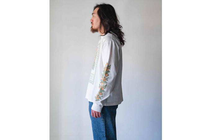 HAVE A GRATEFUL DAY L/S T-SHIRT -TWO ROSES