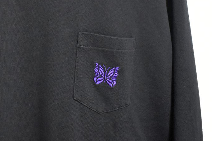Needles L/S POCKET TEE - COTTON JERSEY