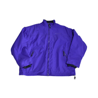 RUSSELL ATHLETIC REVERSIBLE STAND COLLAR ZIP JACKET