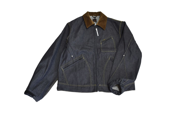 F/CE LEE BY F/CE. 91-B MODULAR COVERALL JACKET / CORDURA DENIM