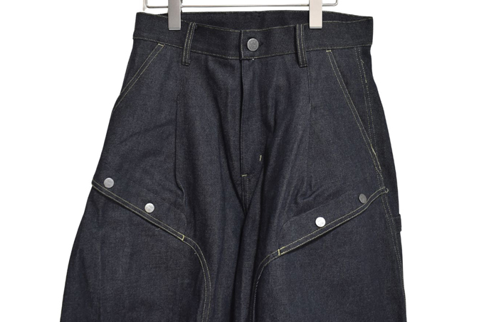 F/CE LEE BY F/CE. UTILITY DESIGN WORK PANTS / CORDURA DENIM